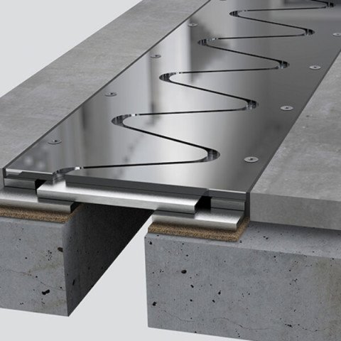 Fitilli Tip Zemin, Duvar Tavan Dilatasyon Profilleri