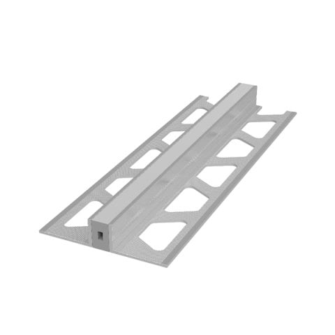 Profilé de joint de dilatation thermique en aluminium DP01-10 - 3 mètres