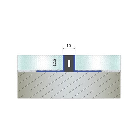 DP01-12 ALÜMİNYUM ISIL GENLEŞME DERZ PROFİLİ - 3 mt