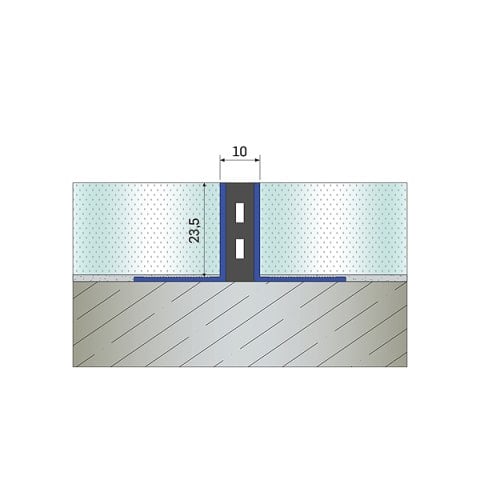 DP01-23 ALÜMİNYUM ISIL GENLEŞME DERZ PROFİLİ - 3 mt