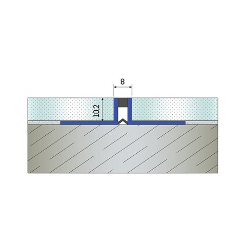 DP02-10 PVC ISIL GENLEŞME DERZ PROFİLİ - 3 mt