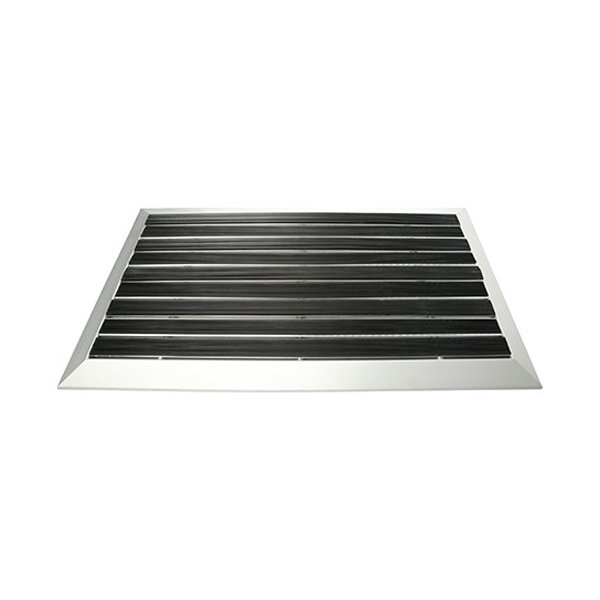 KAUÇUK ÜST YÜZEYLİ ALÜMİNYUM SİYAH PASPAS KK06