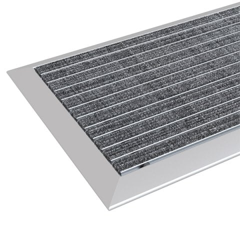 HALI ÜST YÜZEYLİ ALÜMİNYUM GRİ PASPAS HH01