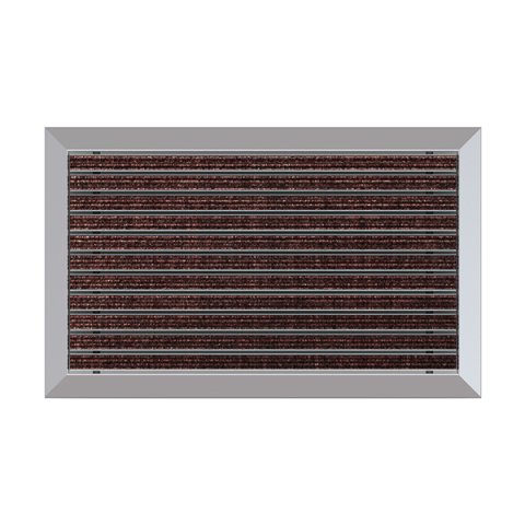 HALI ÜST YÜZEYLİ ALÜMİNYUM KAHVERENGİ PASPAS HH01