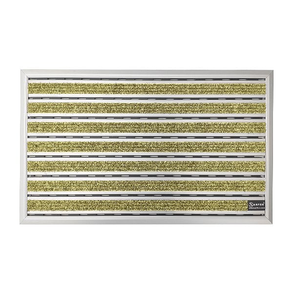 HALI ÜST YÜZEYLİ ALÜMİNYUM DEVE TÜYÜ RENK PASPAS İNCE SERİ T01