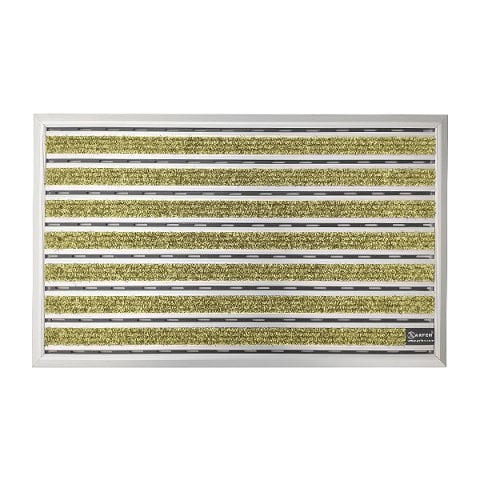 HALI ÜST YÜZEYLİ ALÜMİNYUM DEVE TÜYÜ RENK PASPAS İNCE SERİ T01