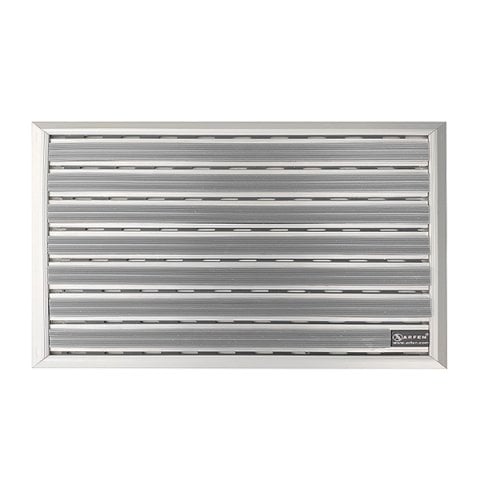 KAUÇUK ÜST YÜZEYLİ ALÜMİNYUM GRİ PASPAS İNCE SERİ T06