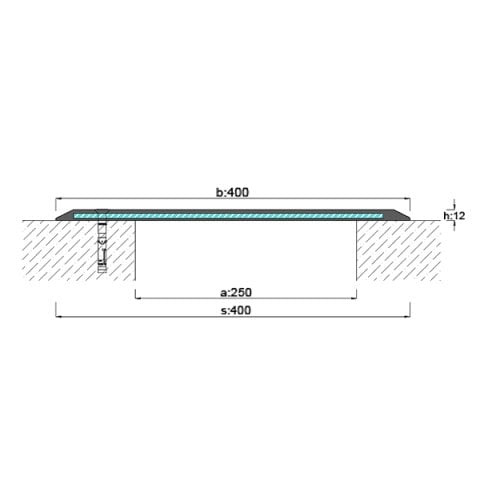 AR951-250 Zemin Dilatasyon Profili - 2 mt