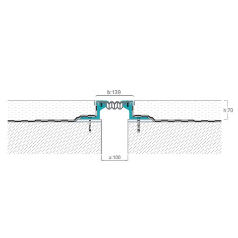 AR600-101 Zemin Dilatasyon Profili - 3 mt
